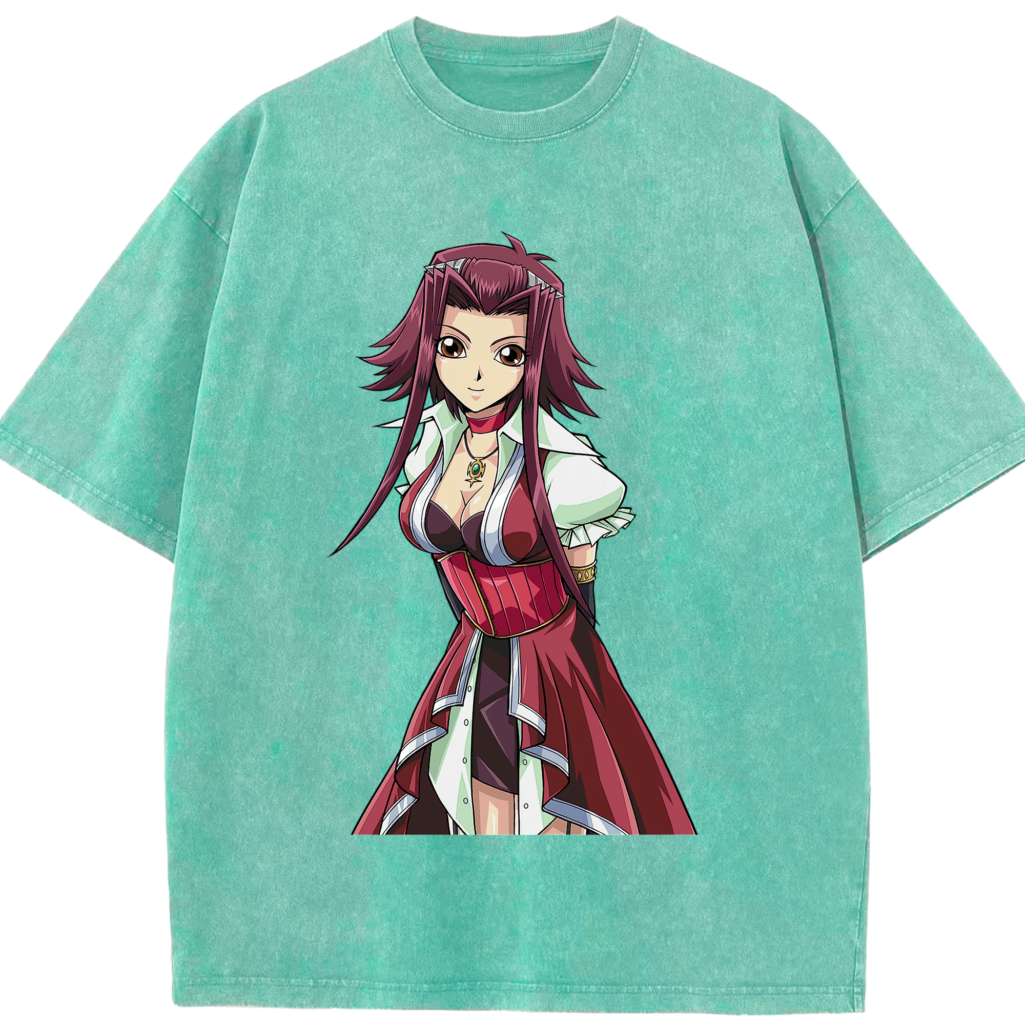 （画像用） 遊☆戯☆王 Yu-Gi-Oh! 綿100% ヴィンテージ風 半袖Tシャツ（フロントプリント）
